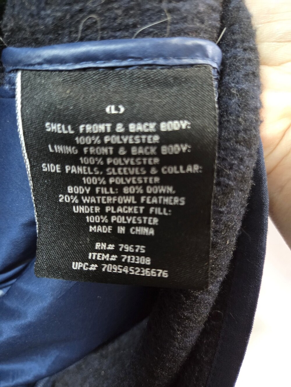 London Fog Down Jacket - Picture 7 of 8